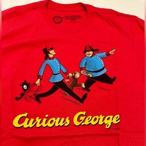 Curious George T’shirt Size S Stretchy
